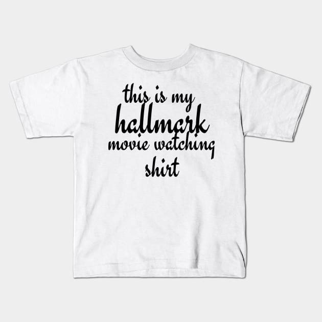 hallmark movie shirt Kids T-Shirt by Lindseysdesigns